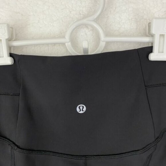 Lululemon Leggings Womens Size 6‎ Black Sculpt It Tight Mesh Side High Waisted - Picture 5 of 11